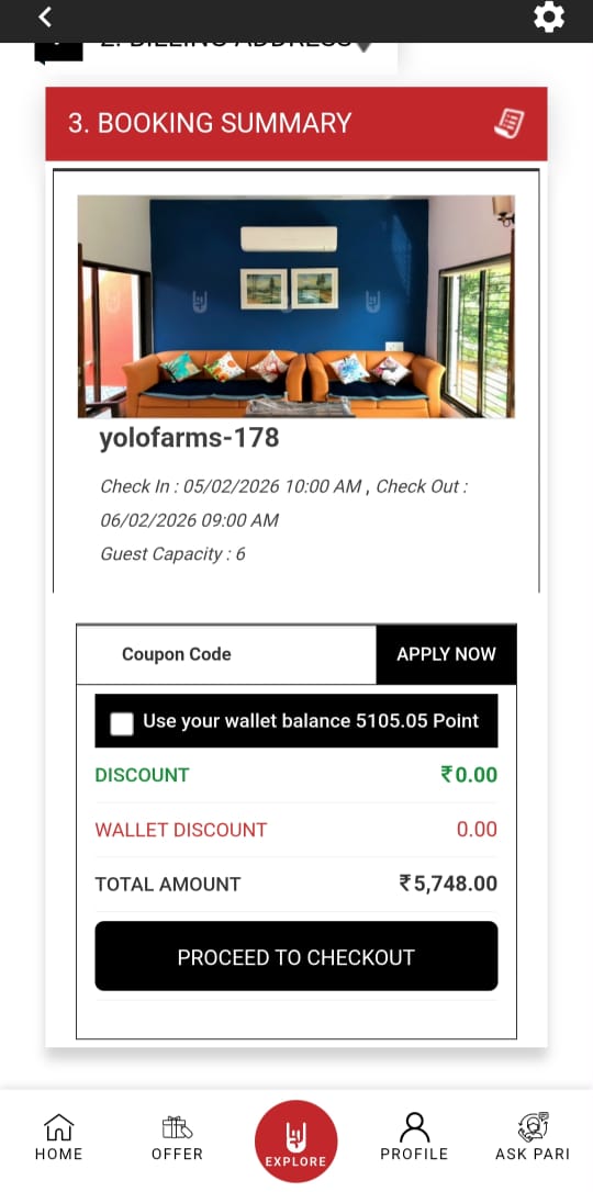 Yolofarms App Home